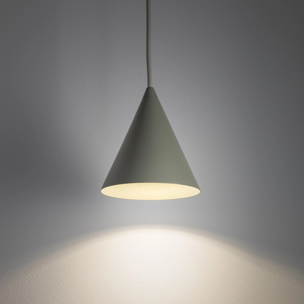 Design hanglamp Zenith saliegroen Ø 11cm Lyora 5903139114929