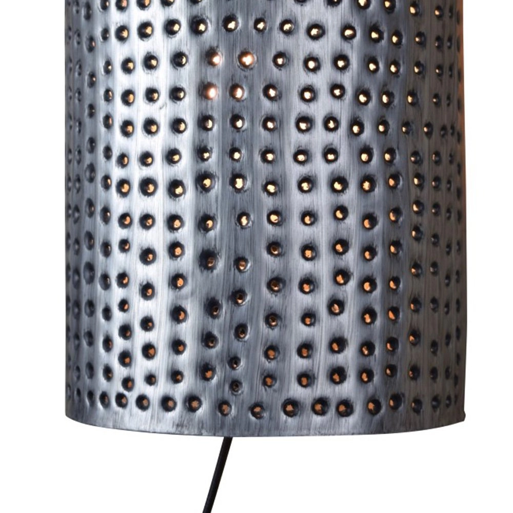 Stoere wandlamp Spike zinkgrijs Urban Interiors 8719325171259