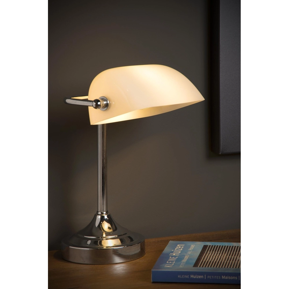 Bureaulamp Banker chroom Lucide 5411212174048
