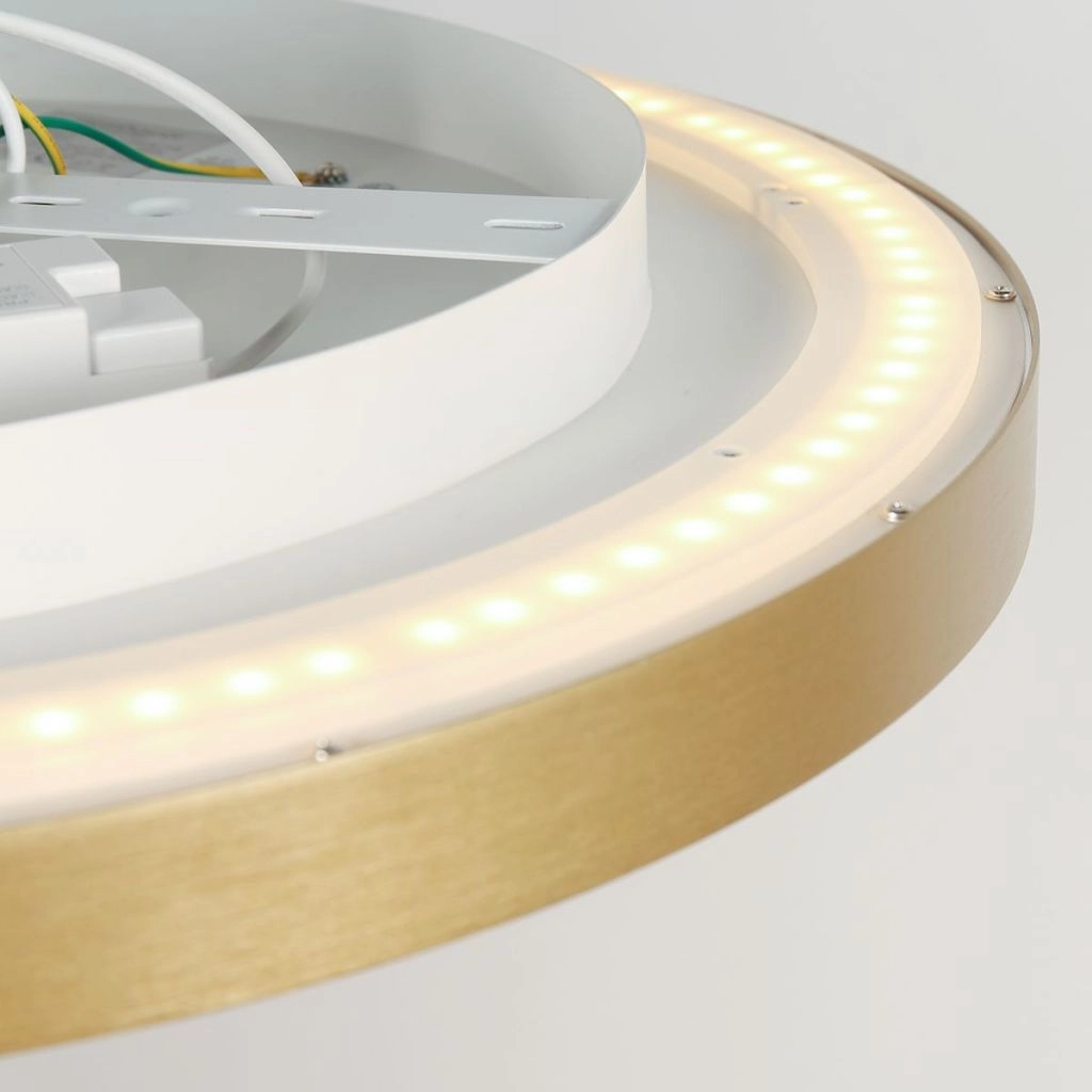 Moderne plafonniere Flady goud Ø30cm Steinhauer 8712746180985