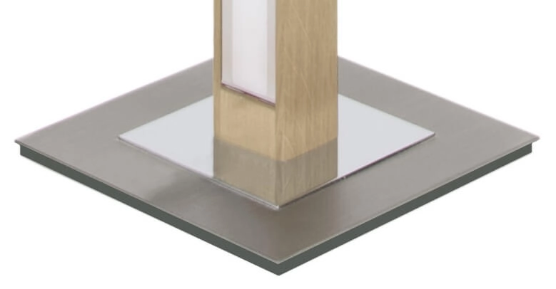 Houten vloerlamp Leonora 161 cm - oak nature HerzBlut 4021273026395