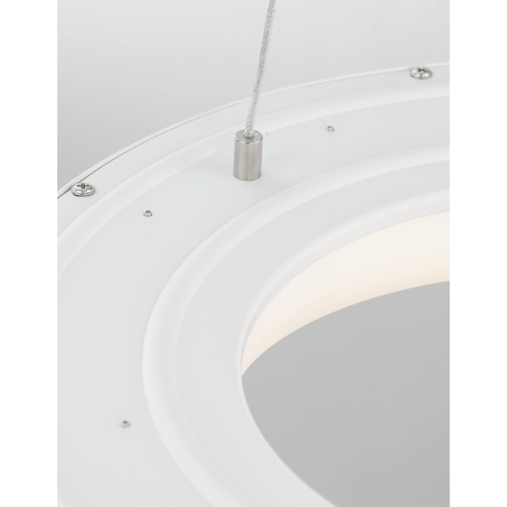 Hanglamp Rando Thin wit Ø 38cm Lyora 5212017420145