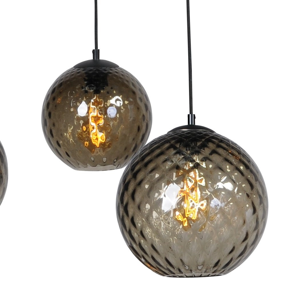 Zwarte hanglamp Baloton 6-lichts Masterlight 8718121247427