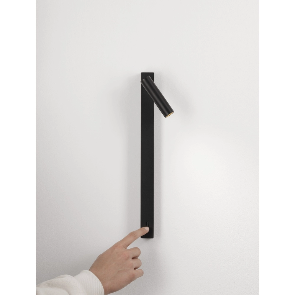 Bedlampje Tondo zwart Lyora 5212017478085