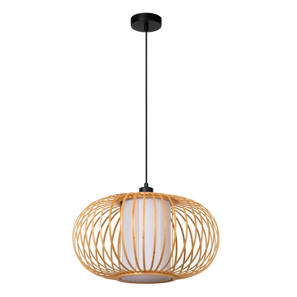 Hanglamp Thuline Ø 45cm houtlook