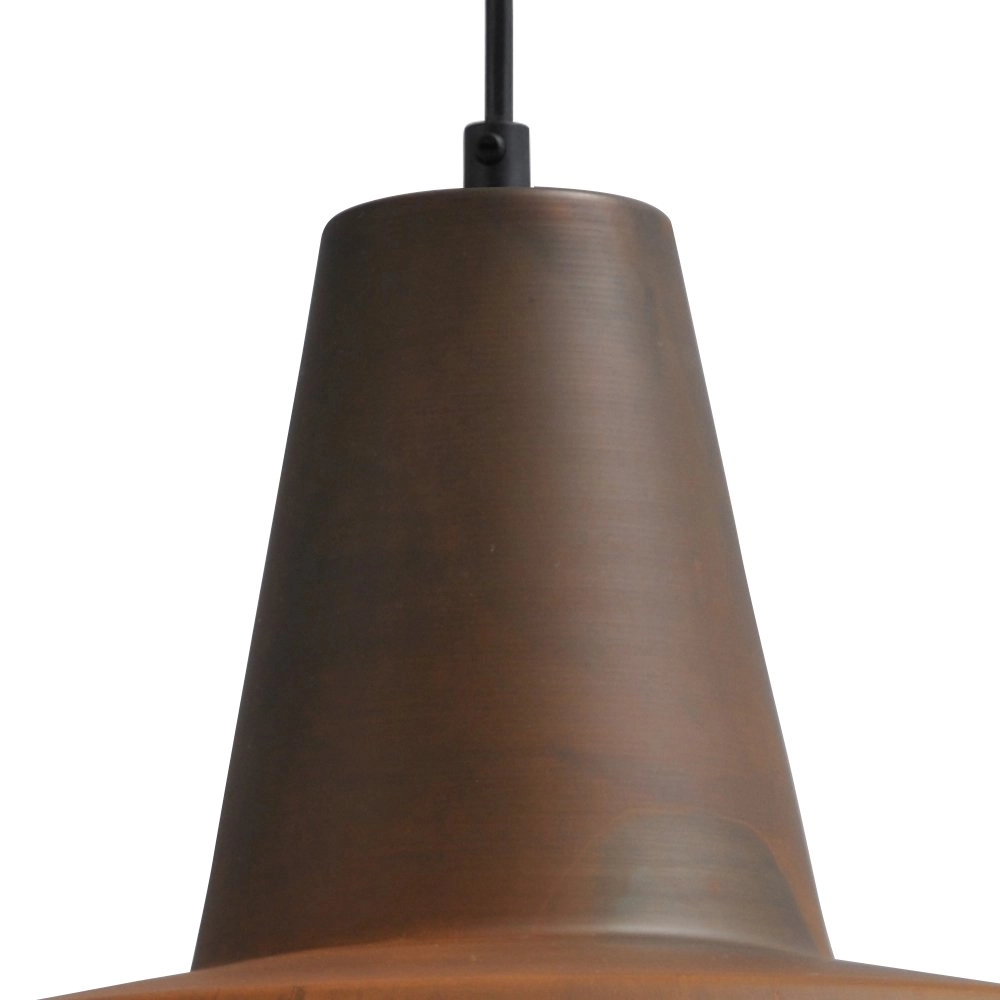 Stoere hanglamp roest Industria 45 Masterlight 8718121237749