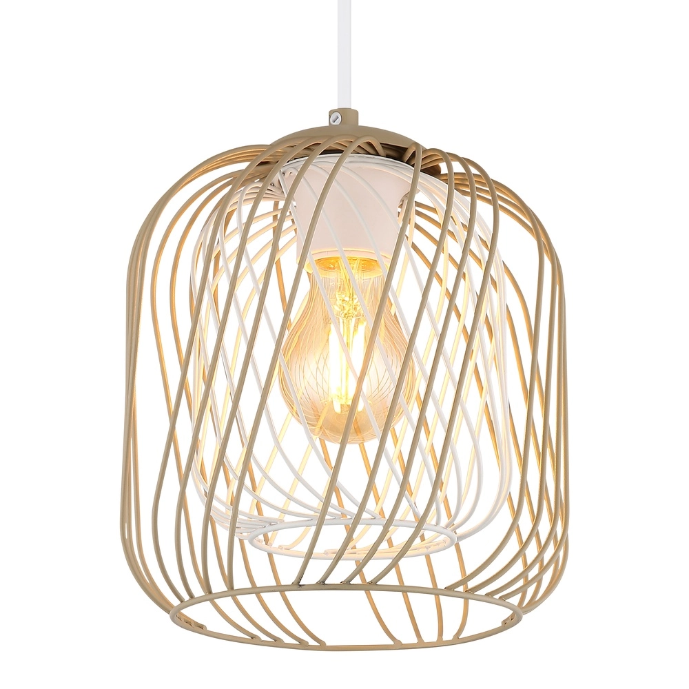 Hanglamp Dichti zand bruin Globo 9007371531349