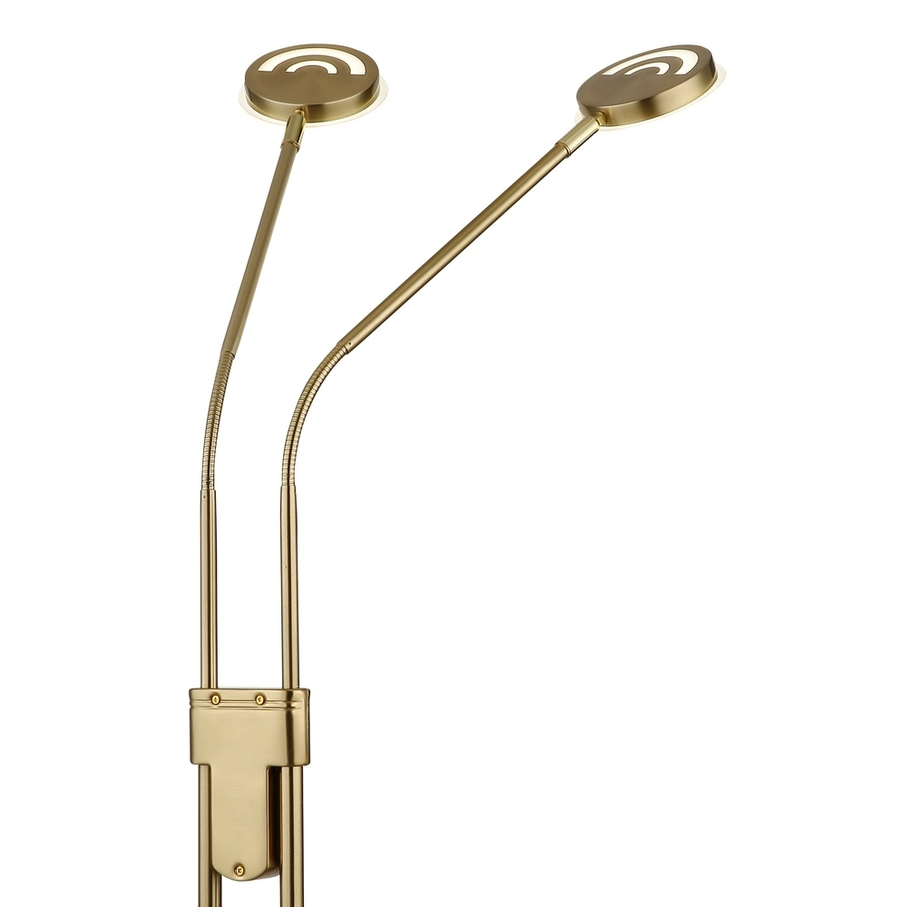 Leeslamp dubbel Silvio goud Globo 9007371589364