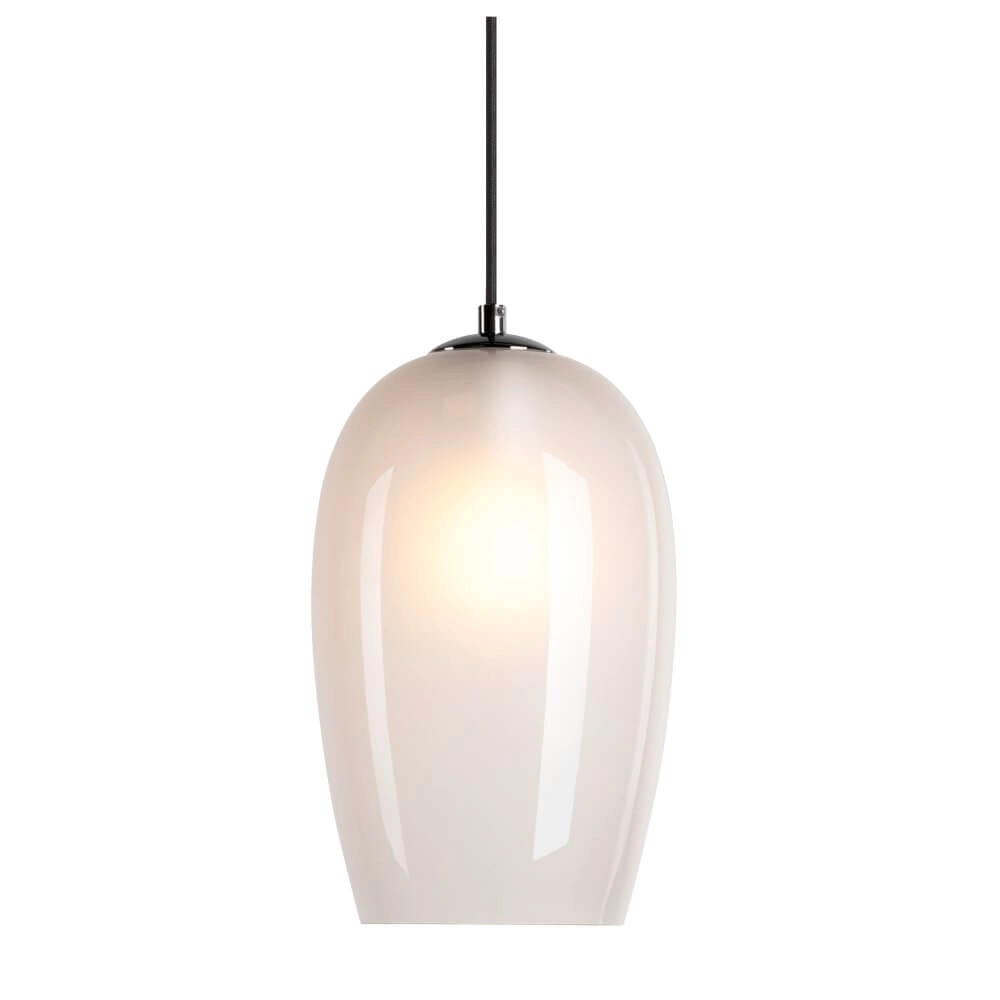 Glazen hanglamp Pantilo wit glas - Ø 18cm Glazen hanglamp Pantilo wit glas - Ø 18cm