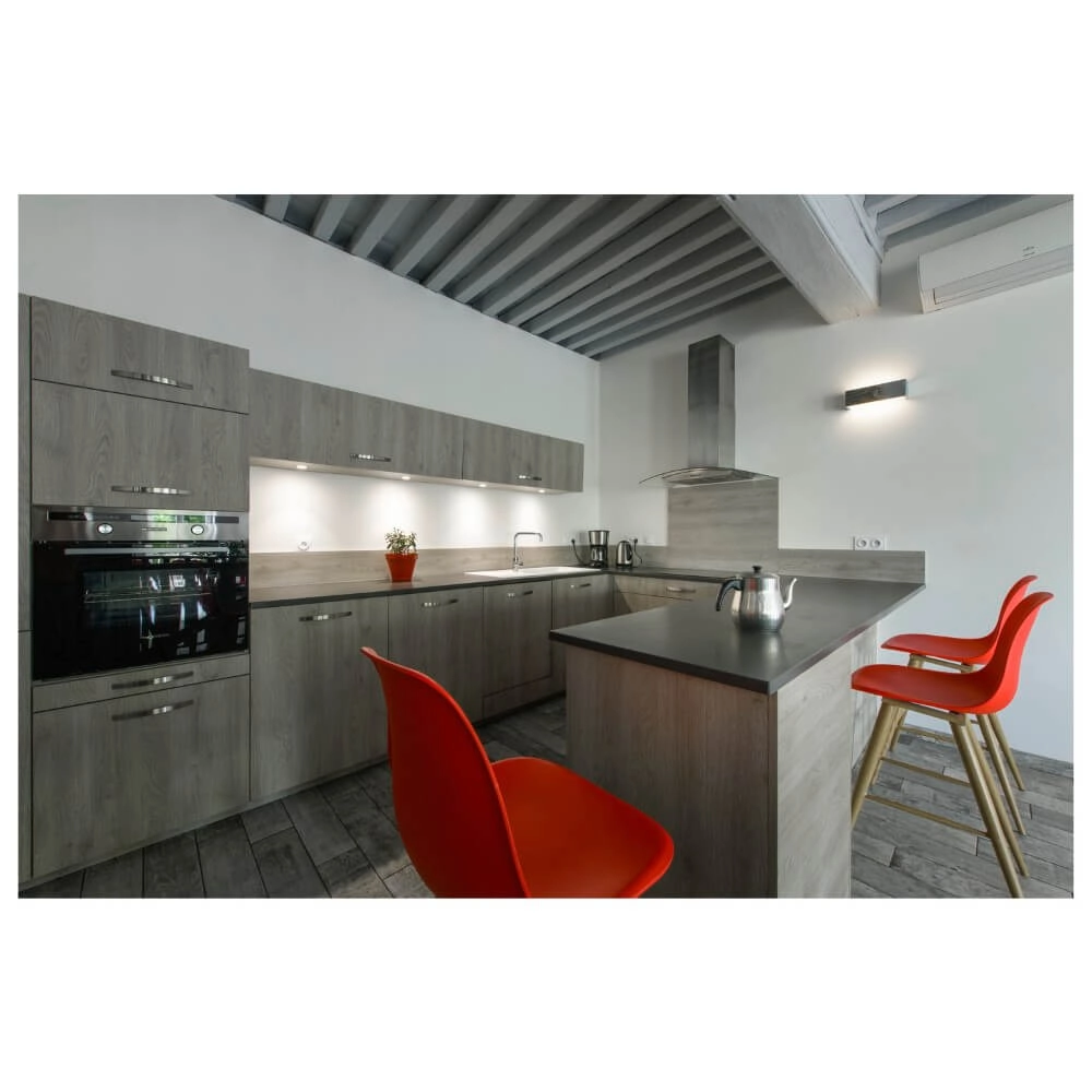 Aluminium muurlamp Chrombo 30cm - 1x Led SLV 4024163234849