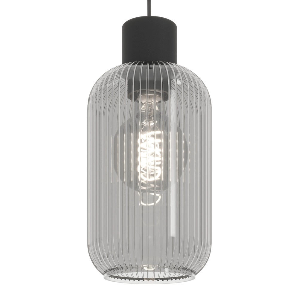 Design hanglamp Dasmina zwart Ø 13cm Eglo 9008606406302
