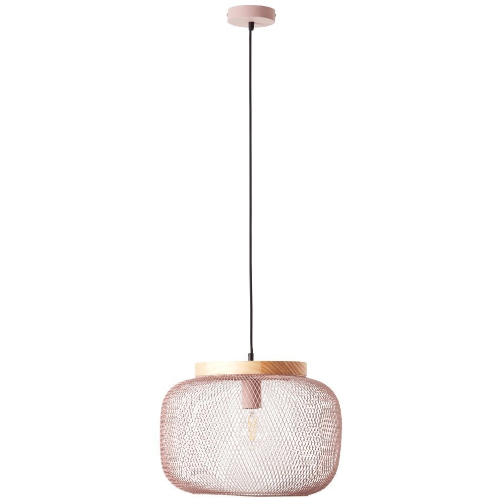 Roze draadlamp Giada Ø 39cm Brilliant 4004353354304