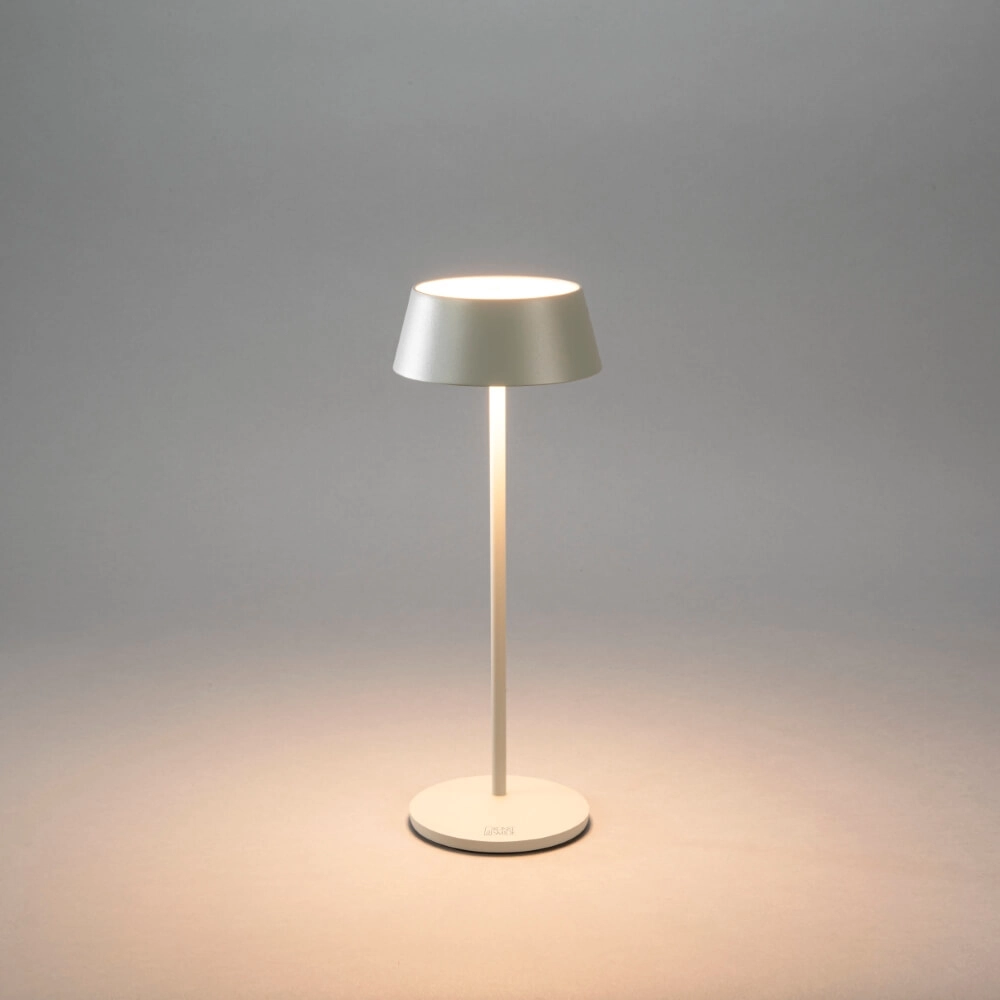 Oplaadbare tafellamp Menton grijs KonstSmide 7318307839302