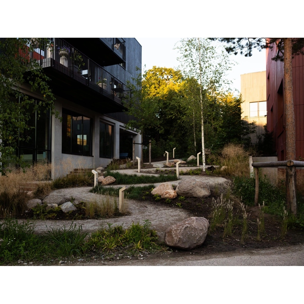 Houten padverlichting Punto Accoya - 50cm - 2700K Timberlab 8716803514065