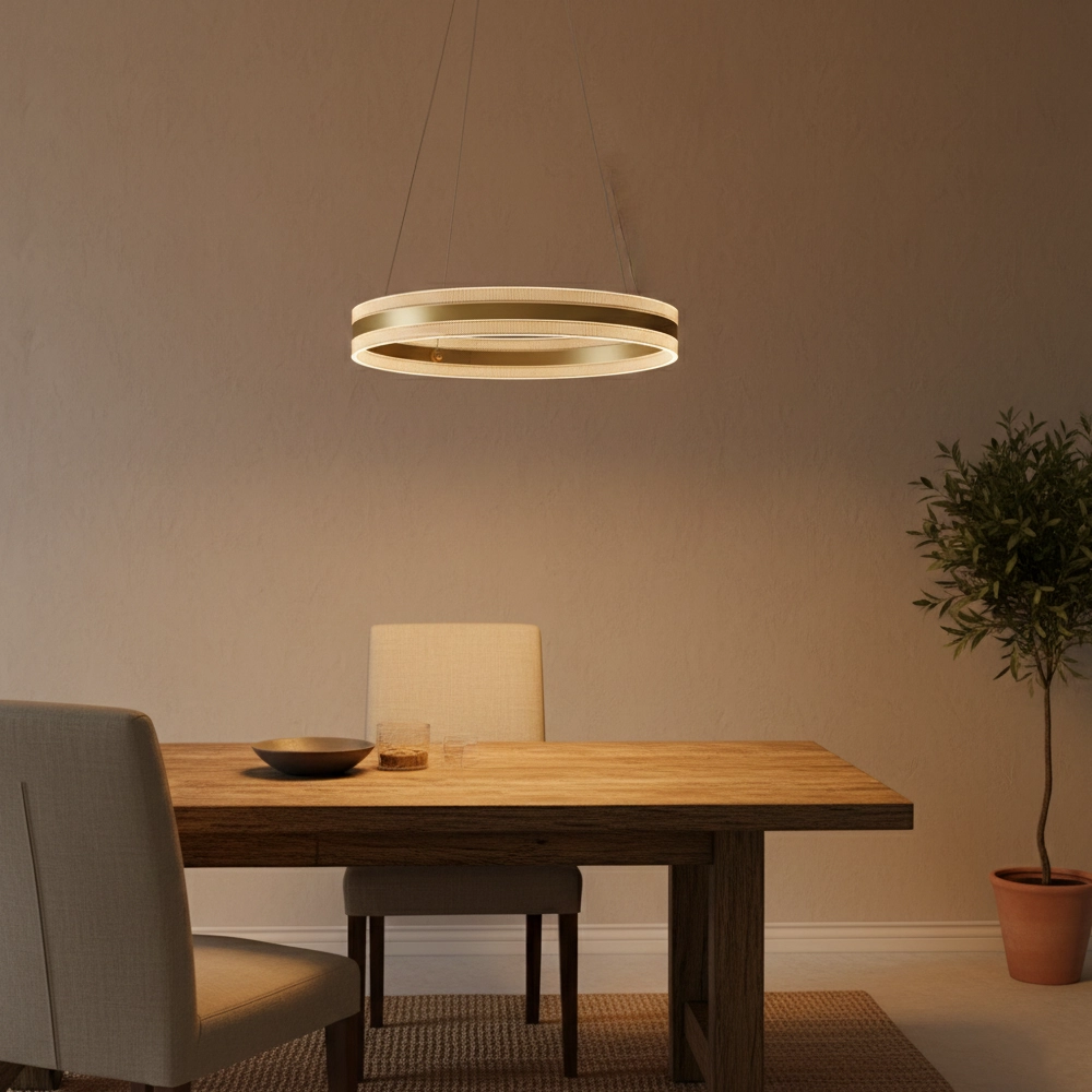 Hanglamp Agos design goud Ø 60cm