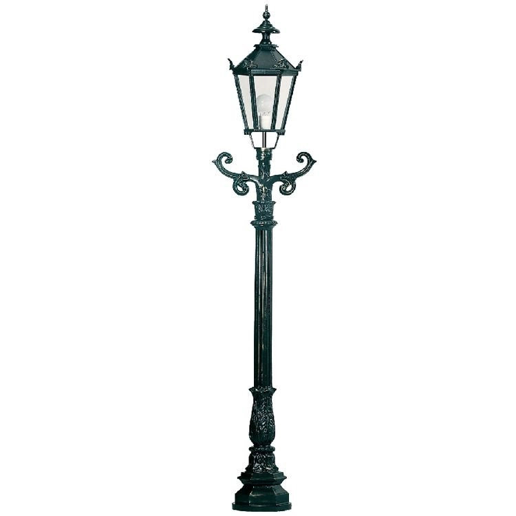 Nostalgische buitenlantaarn Nurnberg zwart