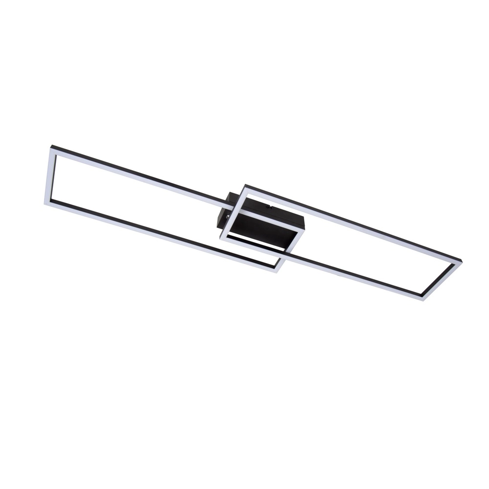 Design plafondlamp Arianne langwerpig zwart