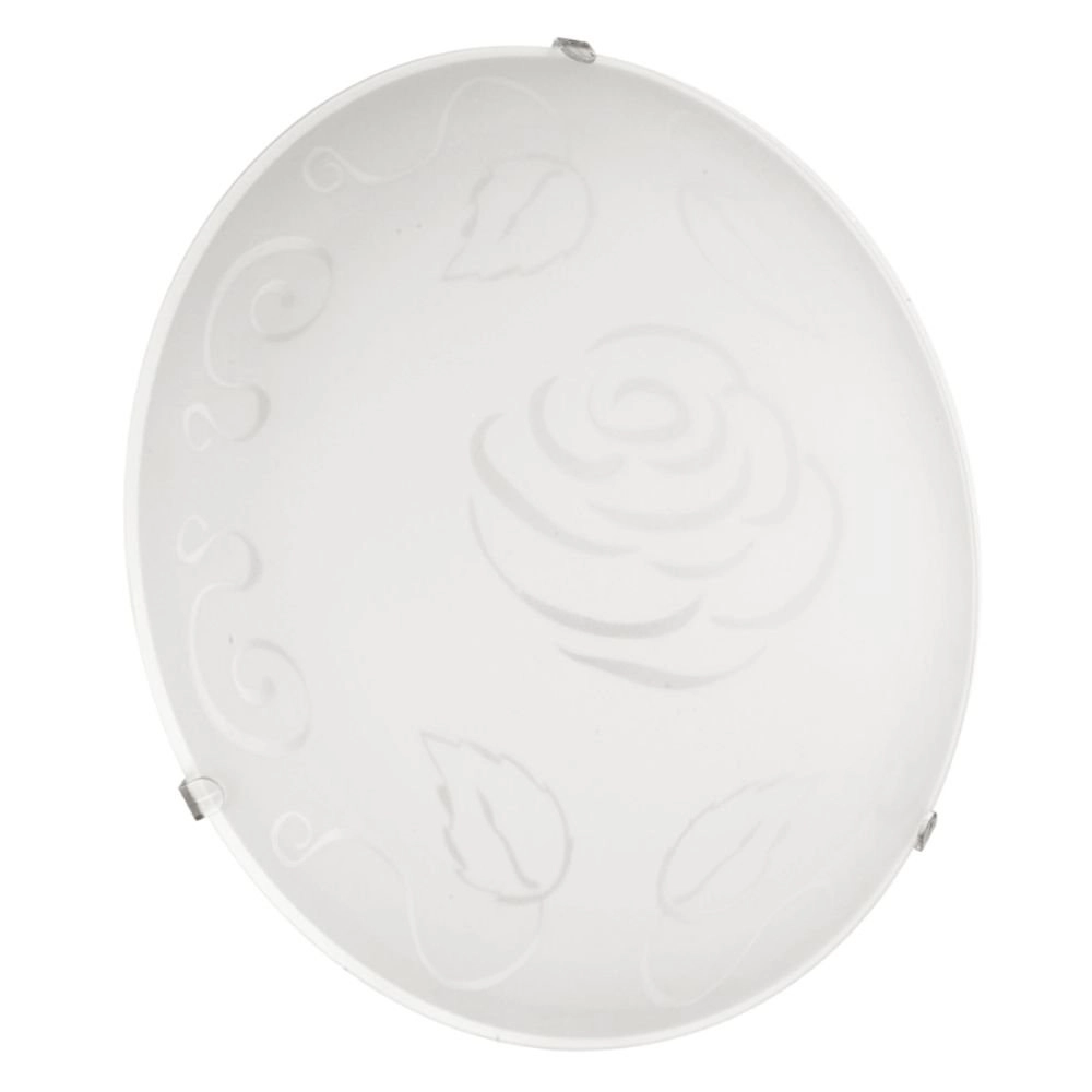 Plafondlamp Mars 1 24,5cm leaf wit