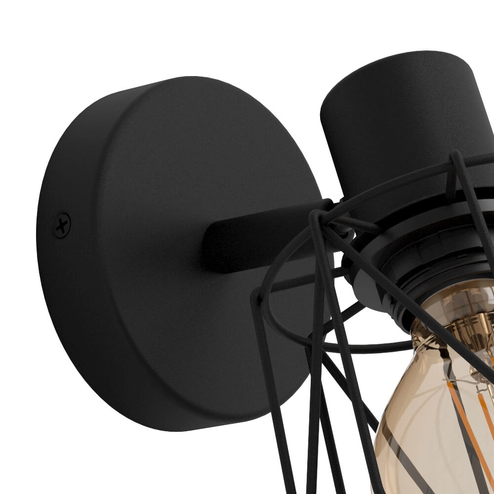 Wandlampje Tossino zwart Stars of Light 9008606221073