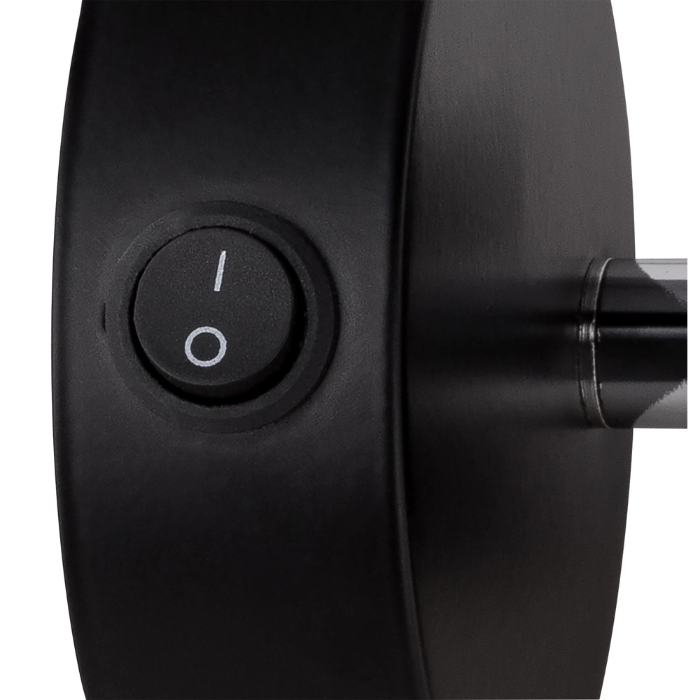 Wandlampje Tunno zwart Globo 9007371398072