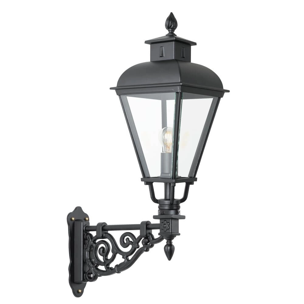 Oudhollandse muurlamp Vondel B 90cm - zwart Oudhollandse muurlamp Vondel B 90cm - zwart