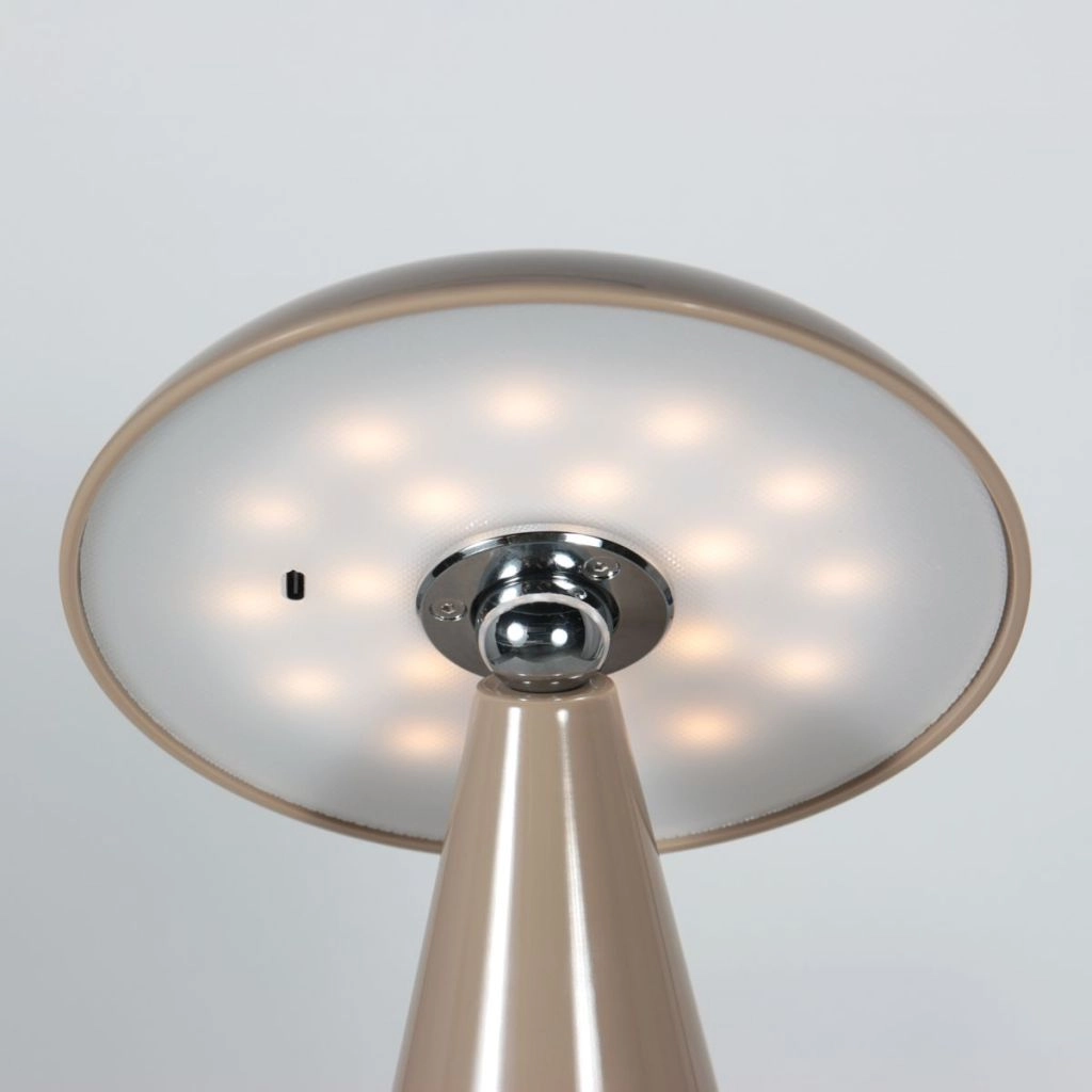 Oplaadbare tafellamp Mush bruin Steinhauer 8712746188769