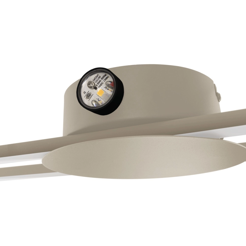 Design wandlamp Venticello zand bruin Eglo 9008606357468