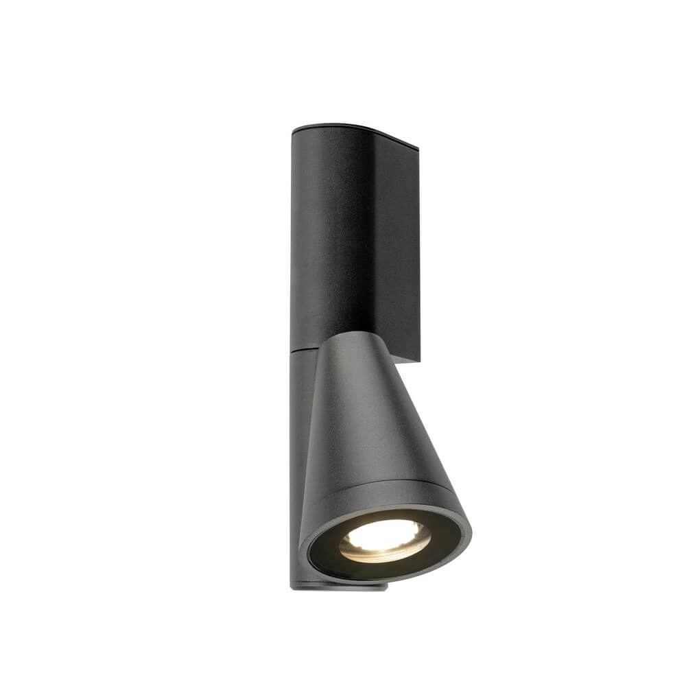 Design wandlamp T-Tube WL zwart enkel Design wandlamp T-Tube WL zwart enkel