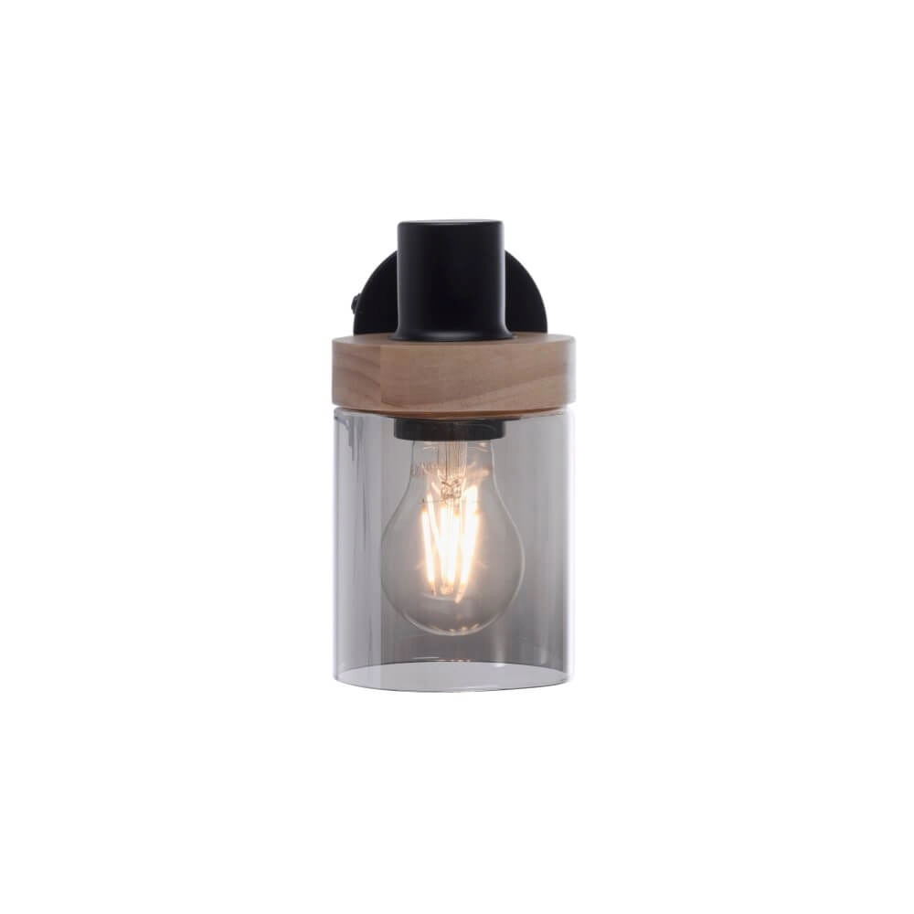 Wandlamp Pasqual zwart Just Light 4043689986100