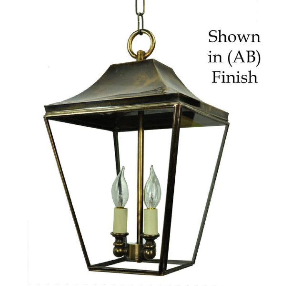 Landelijke hanglamp Knightbridge 2-lichts 48cm - antiek koper (ANT) Limehouse