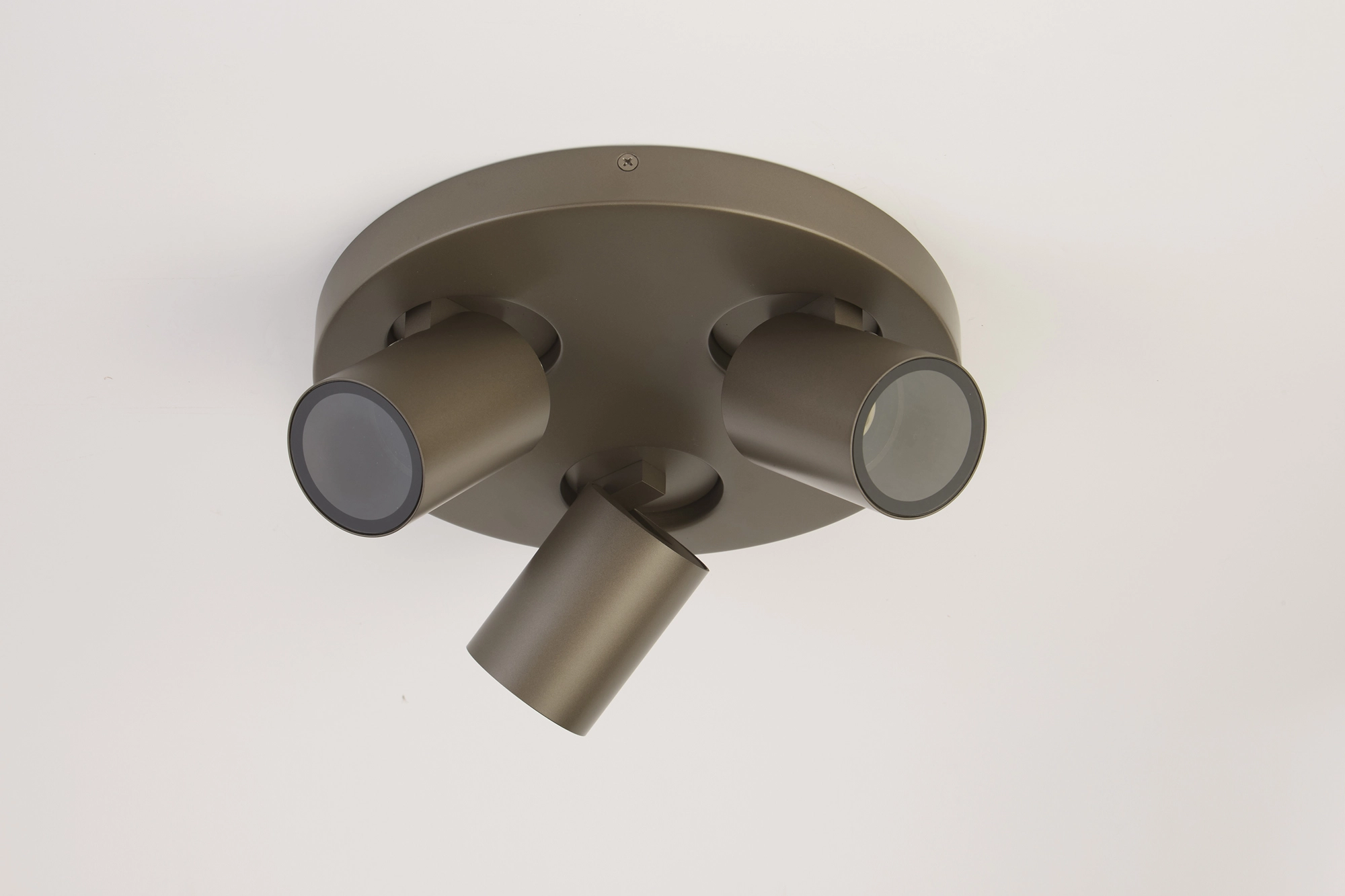 Plafondlamp Selene 3 rond brons Lyora 5053423314464