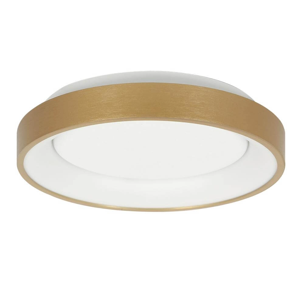 Plafondlamp Ringlede design goud Ø 38cm Steinhauer 8712746171945