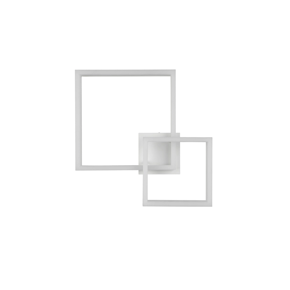 Strakke plafondlamp Camino wit Trio 4017807655810