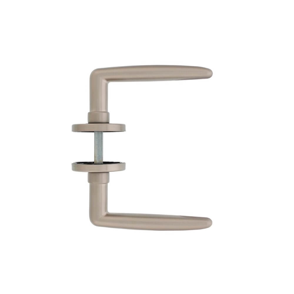 Deurklink Sophie op rozet mat nikkel Intersteel 8714186489253