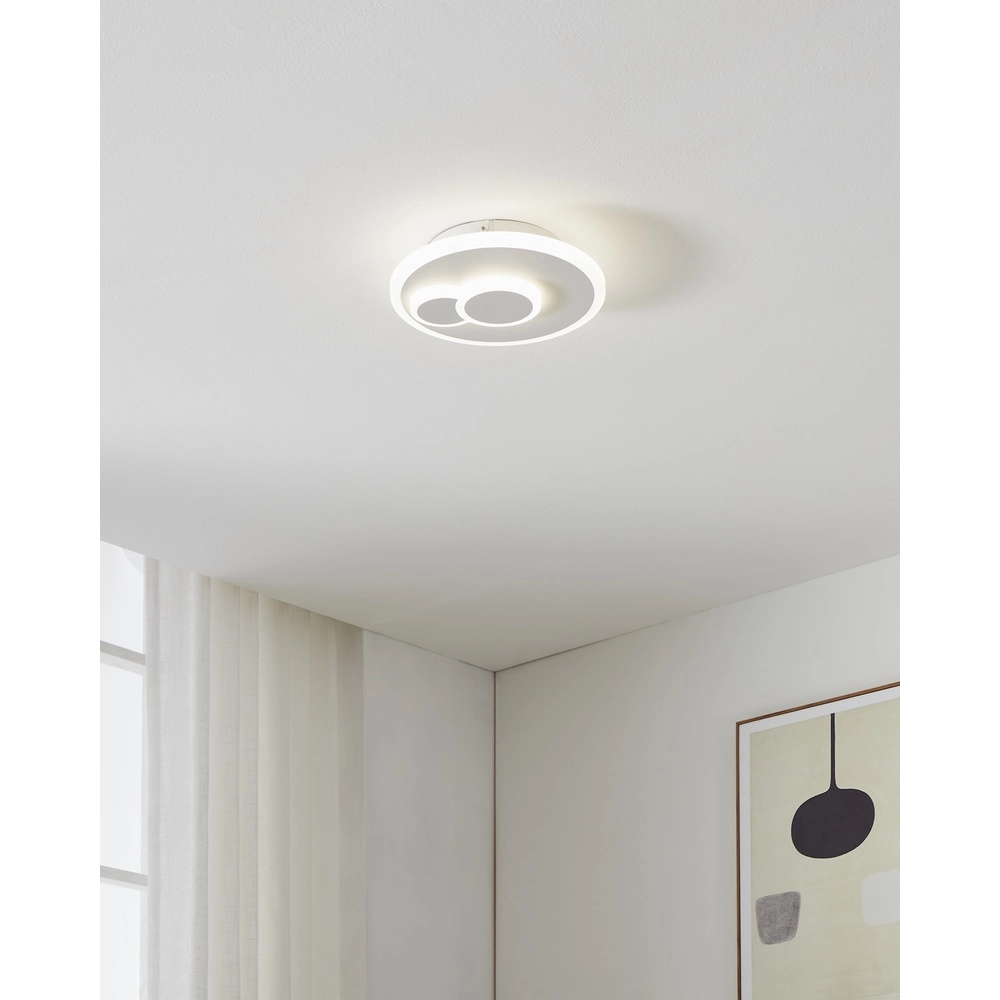 Led plafondlamp Cadegal Ø 20cm - wit Eglo 9002759339425