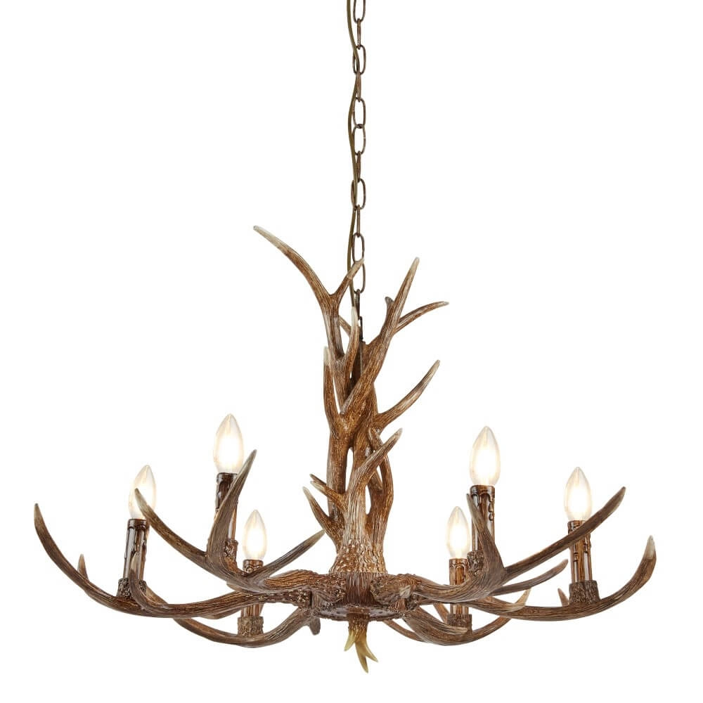 Houten hanglamp Stag Ø 80 Houten hanglamp Stag Ø 80