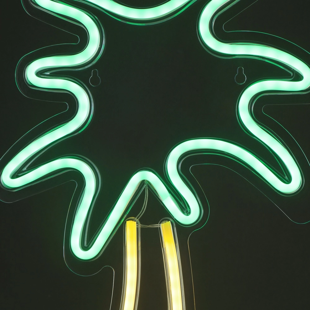 Neon wandlamp Neon-Tales palm Brilliant 4004353476945