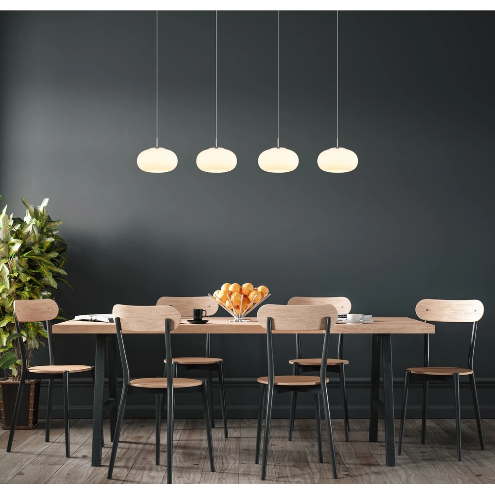 Design hanglamp Quintara 4-lichts nikkel Globo 9007371462322