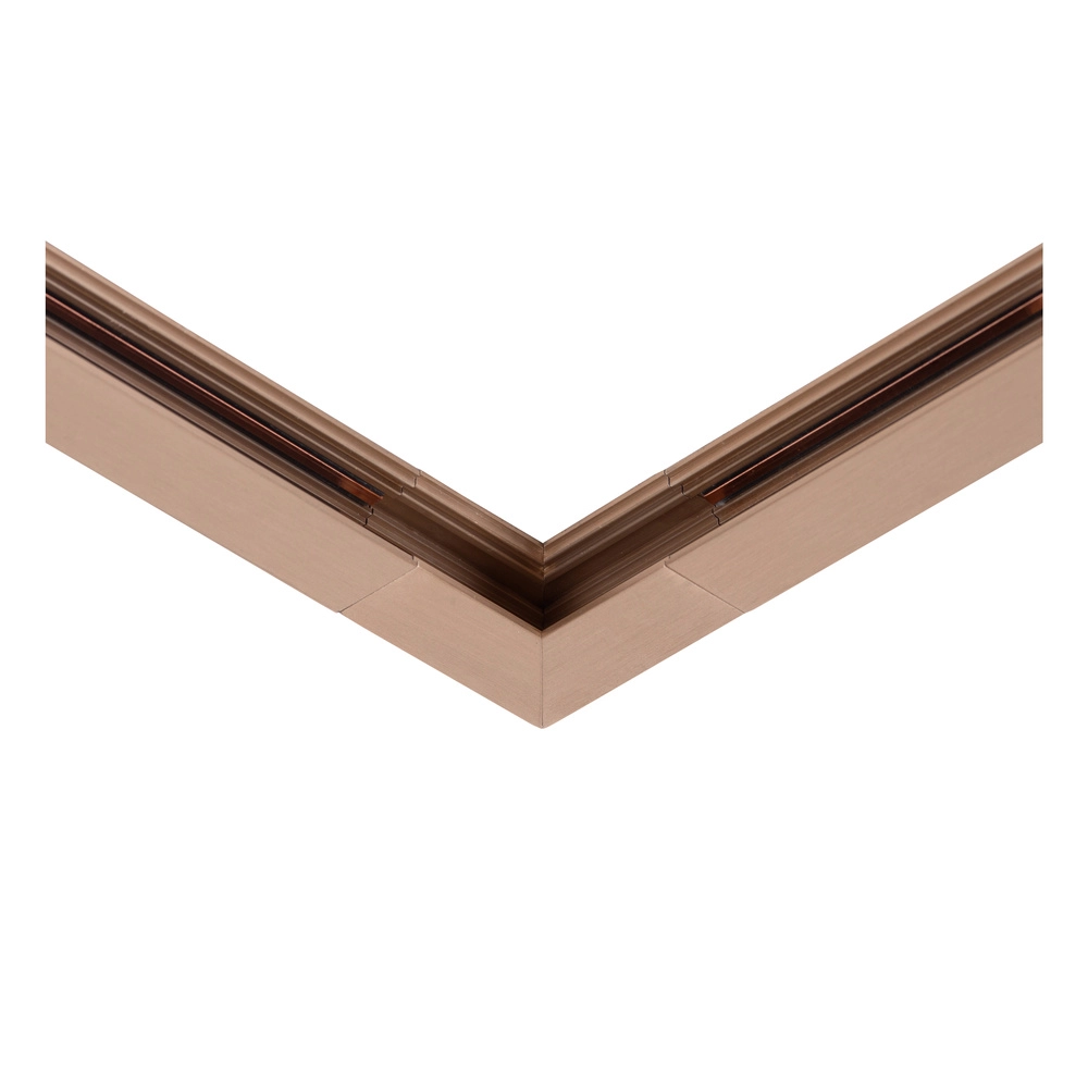 Verticale hoek 1-fase Linial champagne Premium by Lucide 5411212551993