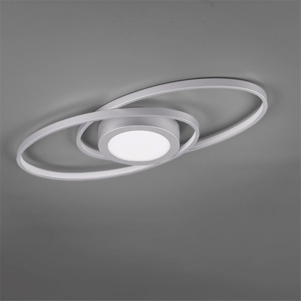 Moderne plafondlamp Galaxy grijs Trio 4017807446227
