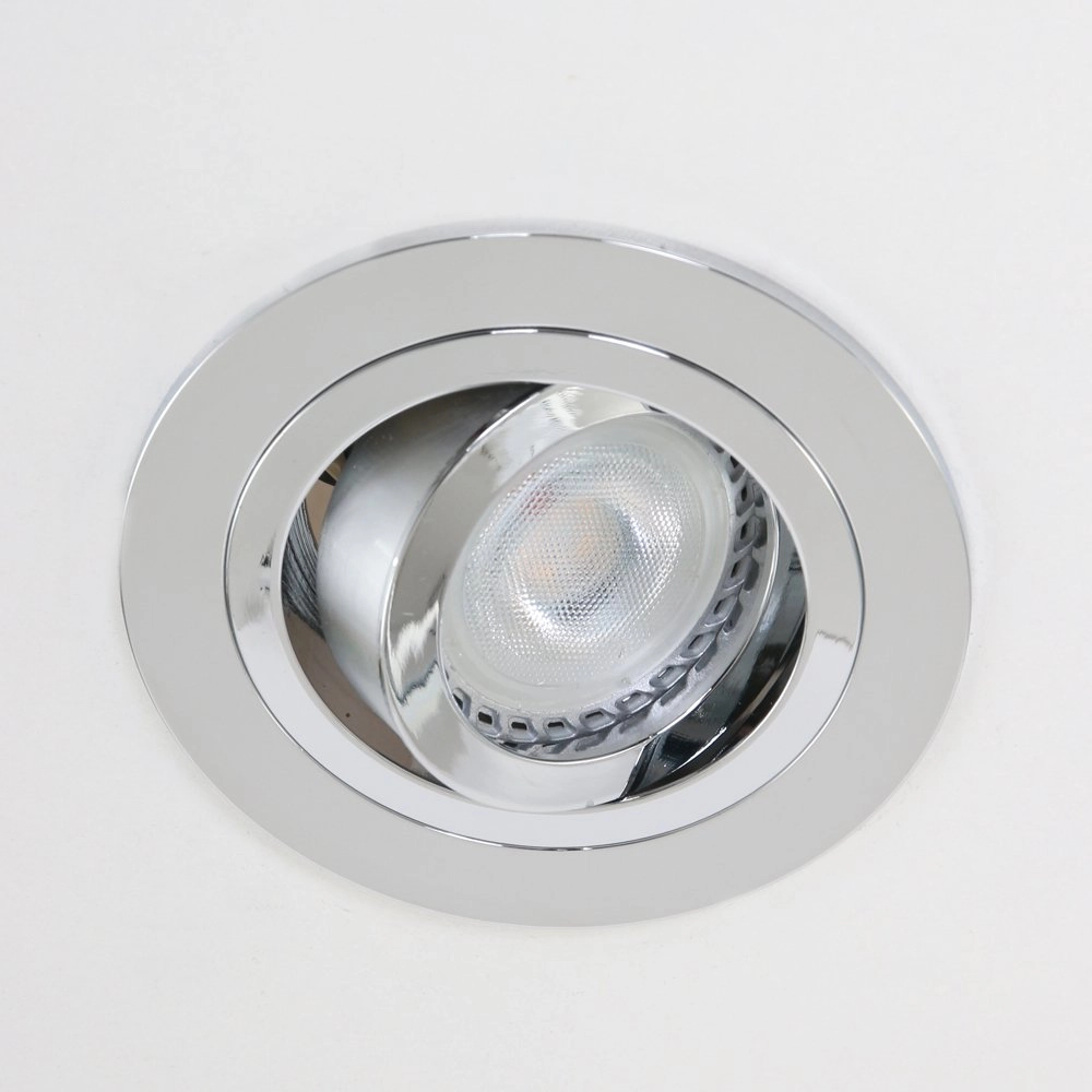 Inbouwspot Round 10cm metaalgrijs Steinhauer 8712746113532