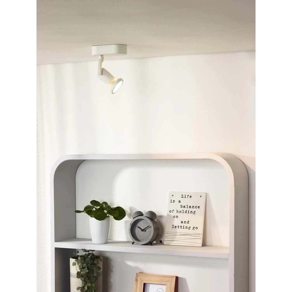 Plafondlampje Jaster-Led wit Lucide 5411212114686