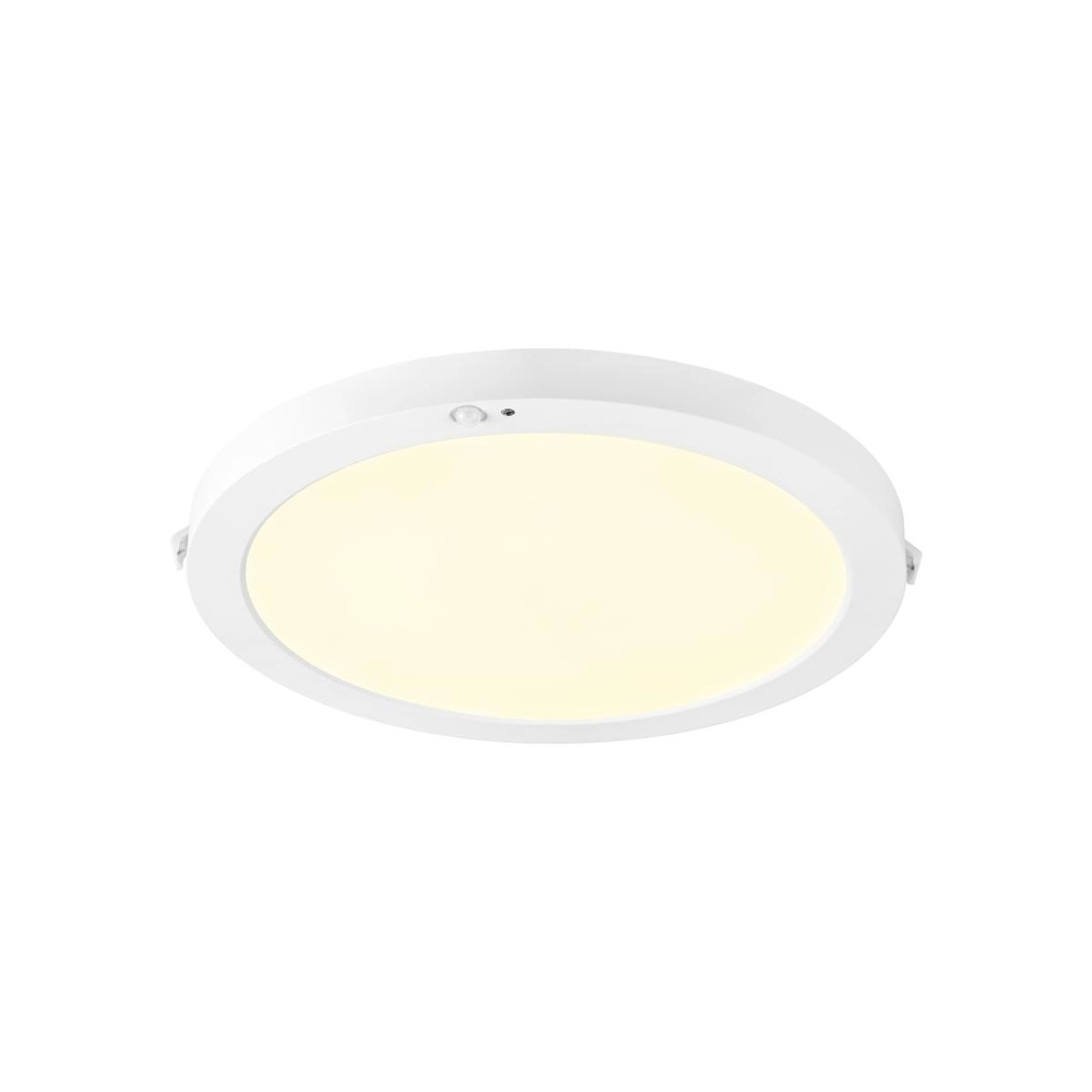 Plafonniere Vario Ø 30cm wit met sensor SLV 4024163316248