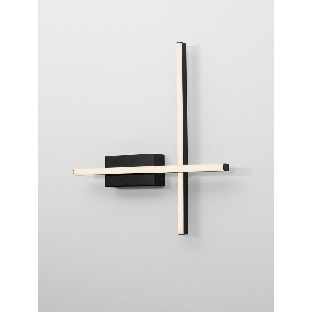 Wandlamp Quam zwart Lyora 5212017468628