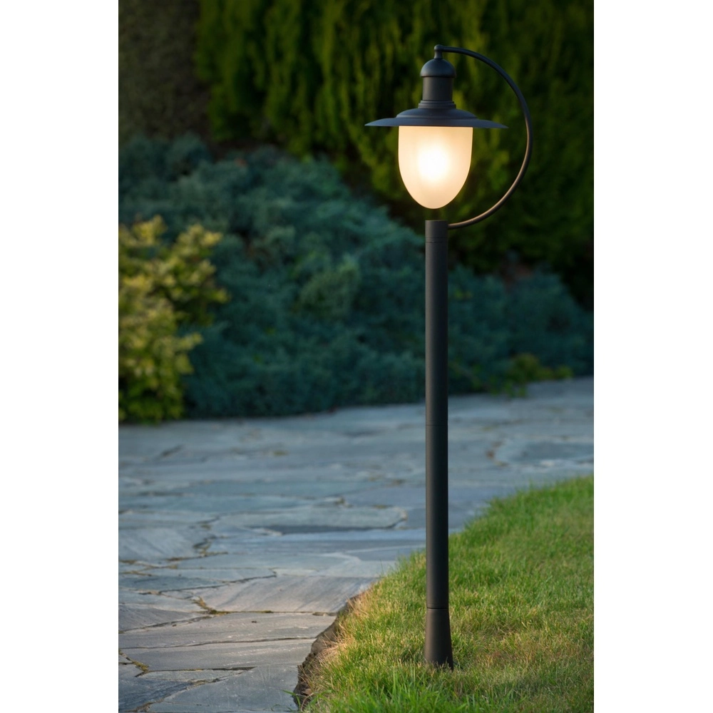 Landelijke lantaarn Aruba zwart Ø 25cm