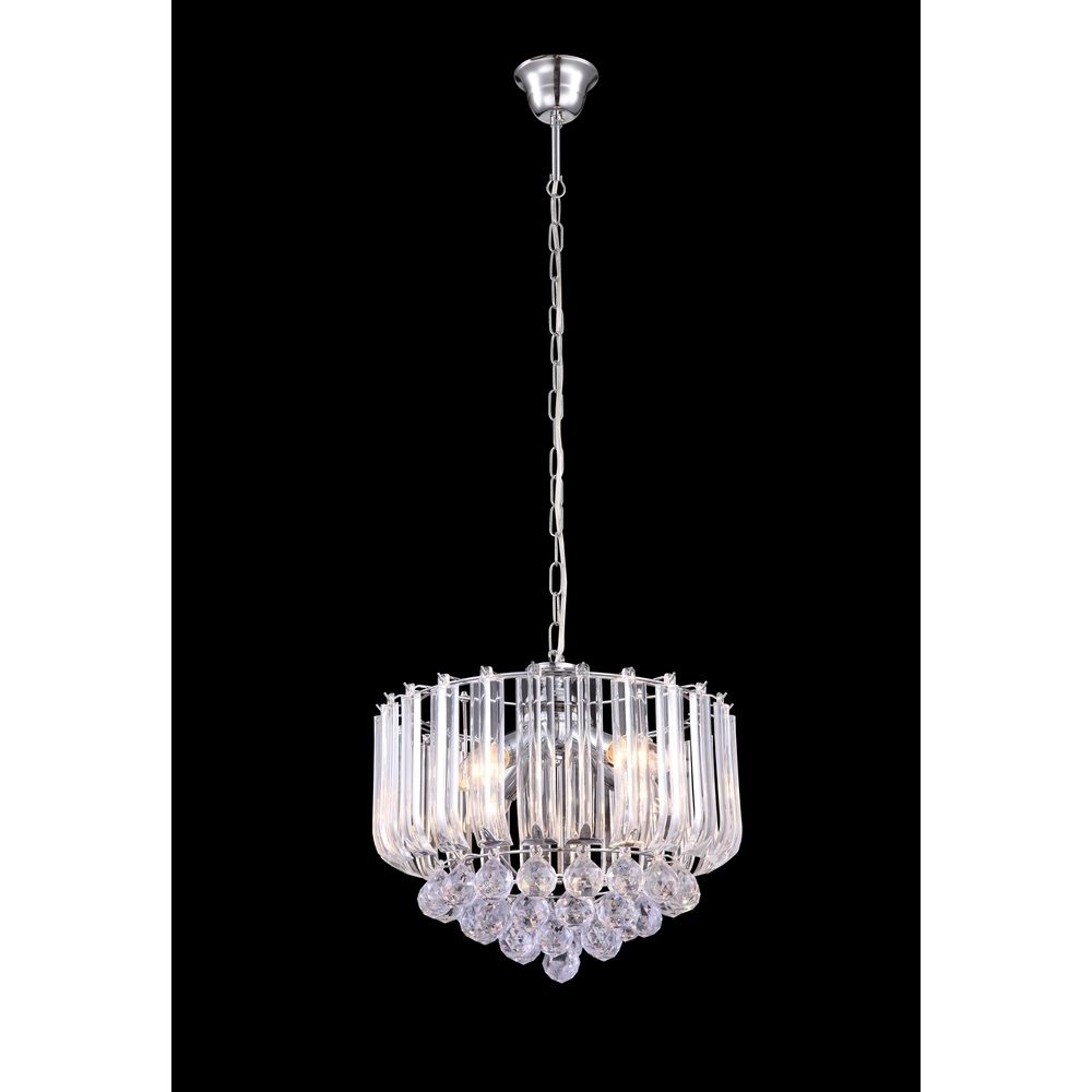 Kroonluchter Minnesota Ø 35cm chroom Globo 9007371299492