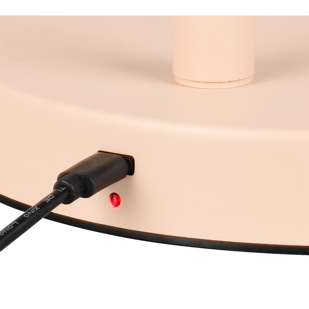 Oplaadbare vloerlamp Blake zandkleurig Trio 4017807643282