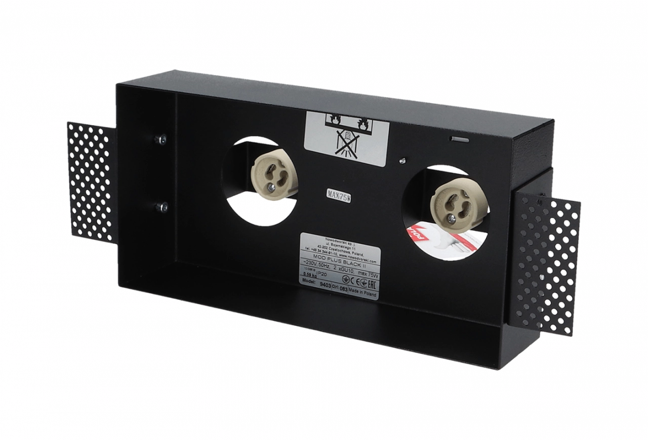 Trimless inbouwspot Mod 2x ES111 Lyora 5903139940399