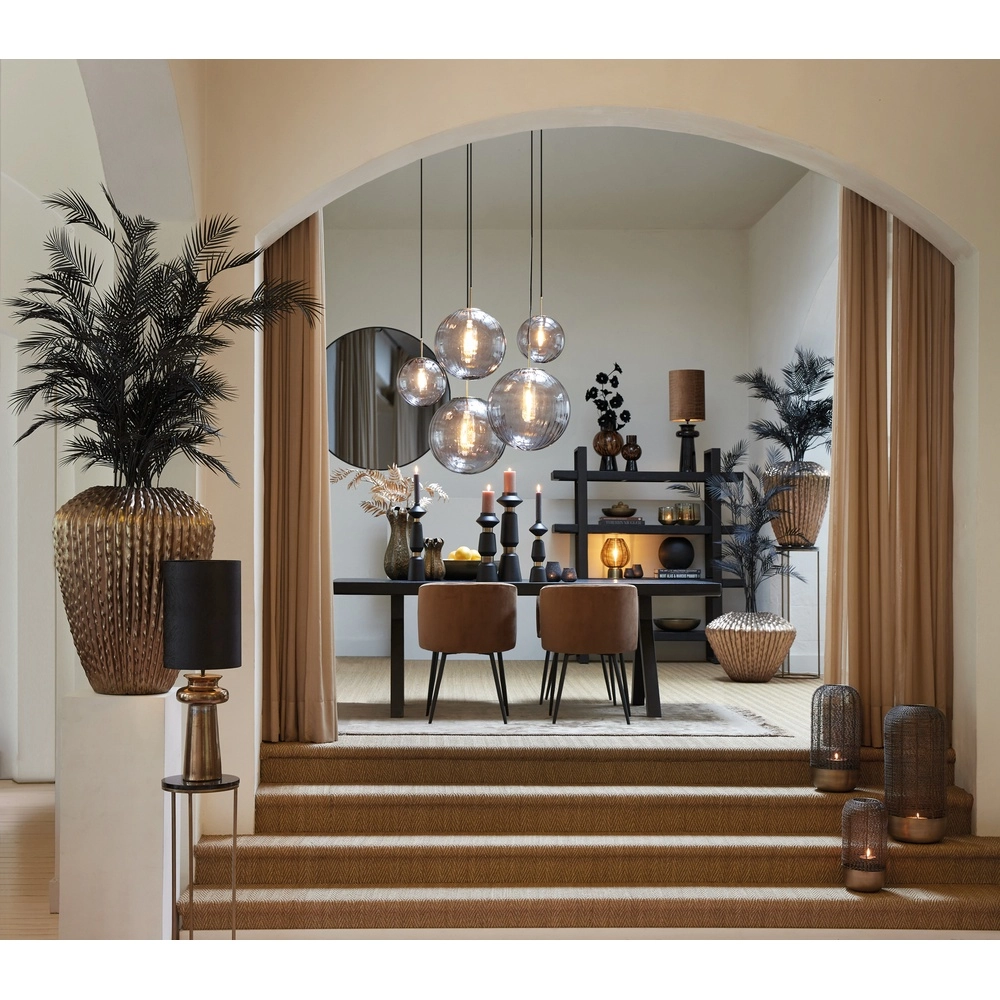 Hanglamp Magdala Ø 30cm smoke Light & Living 8717807636265