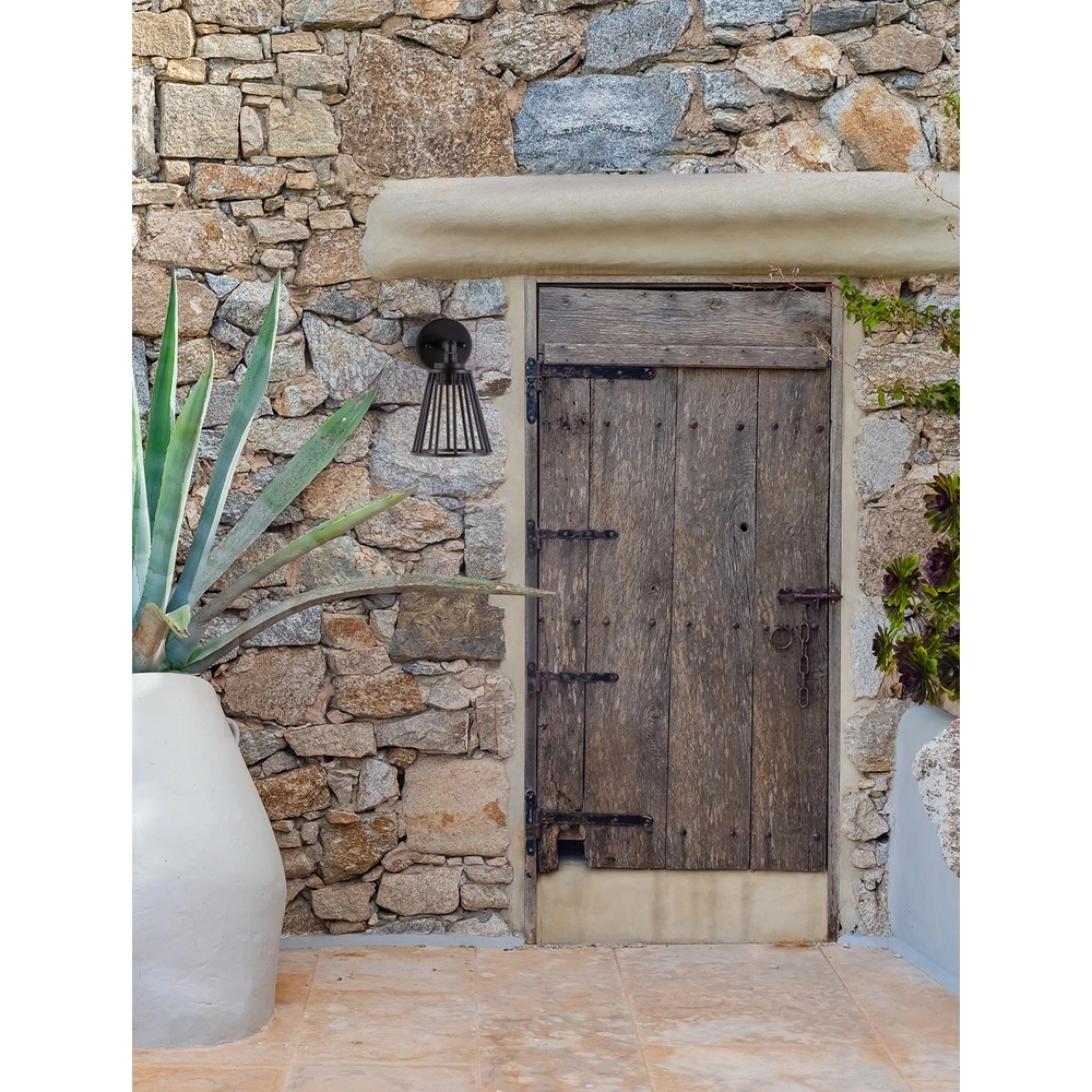 Black wall lamp Carina design Lyora 5212017444943